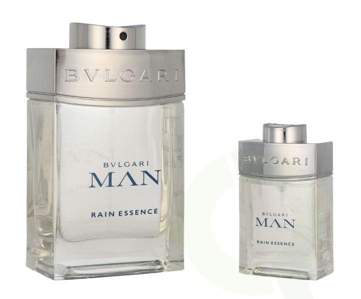 Bvlgari Man Rain Essence Giftset 115 ml Edp Spray 100ml/Edp Spray 15ml i gruppen HELSE OG SKJØNNHET / Gavesett / Gavesett for ham hos TP E-commerce Nordic AB (C94997)