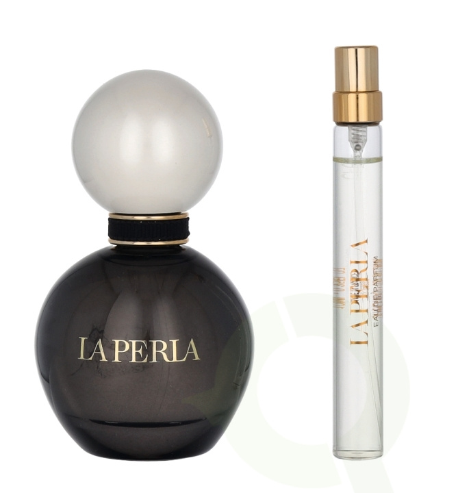 La Perla Signature Giftset 60 ml Edp Refillable Spray 50ml/Edp Travel Spray 10ml i gruppen HELSE OG SKJØNNHET / Gavesett / Gavesett for henne hos TP E-commerce Nordic AB (C95009)