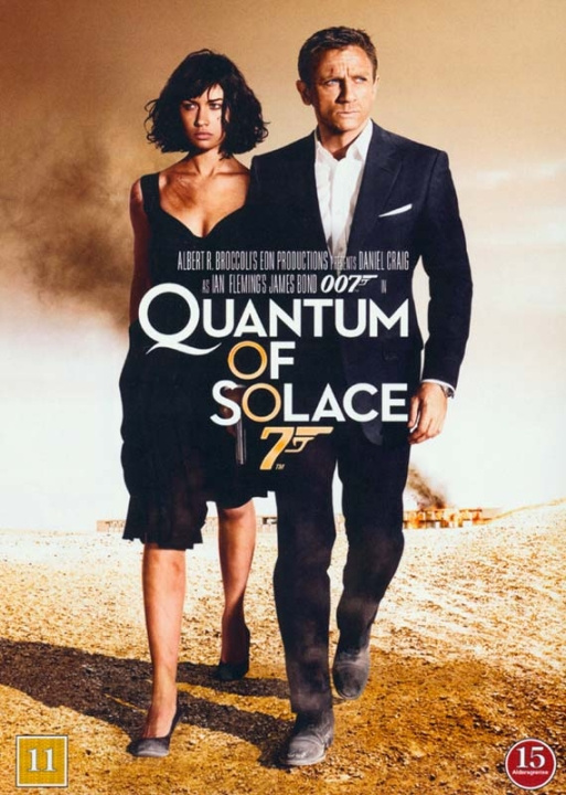 James Bond Quantum Of Solace - DVD i gruppen Elektronikk / Lyd & Bilde / TV og tilbehør / Filmer / DVD hos TP E-commerce Nordic AB (C95046)