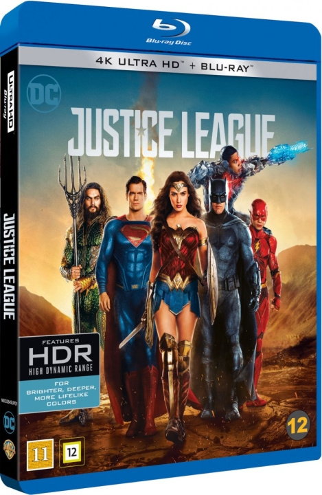 Justice League (4K Blu-Ray) i gruppen Elektronikk / Lyd & Bilde / TV og tilbehør / Filmer / Blu-ray hos TP E-commerce Nordic AB (C95048)