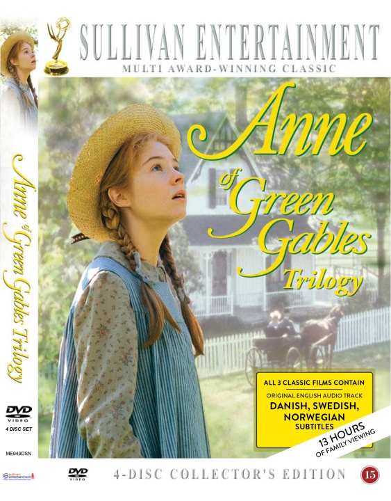 Anne fra Grønnebakken: Den komplette samling (4 Disc) - DVD (Nordic version) Anne from Green Gables The original miniseries i gruppen Elektronikk / Lyd & Bilde / TV og tilbehør / Filmer / DVD hos TP E-commerce Nordic AB (C95054)