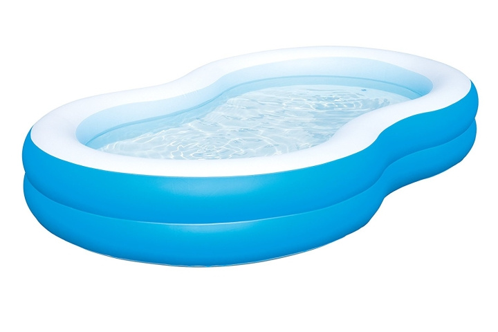 Bestway The Big Lagoon Family Pool 2,62 m x 1,57 m x 46 cm (54117) i gruppen HJEM, HUS OG HAGE / Hageprodukter / Basseng og tilbehør / Basseng hos TP E-commerce Nordic AB (C95063)