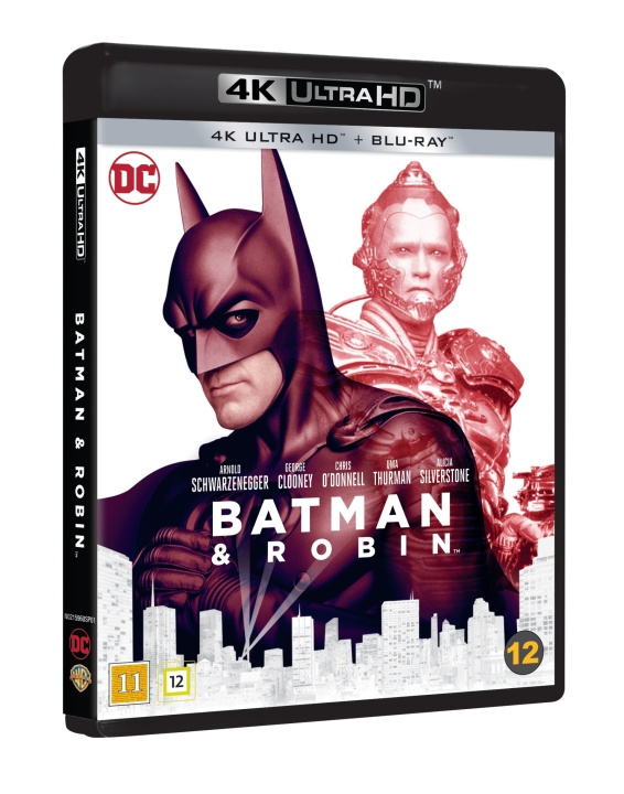 BATMAN & Robin 4K Blu ray i gruppen Elektronikk / Lyd & Bilde / TV og tilbehør / Filmer / Blu-ray hos TP E-commerce Nordic AB (C95064)