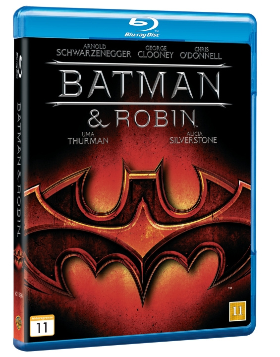 Batman & Robin - Blu ray i gruppen Elektronikk / Lyd & Bilde / TV og tilbehør / Filmer / Blu-ray hos TP E-commerce Nordic AB (C95068)