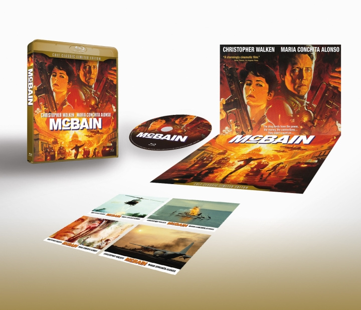 McBain Limited Edition Blu-Ray i gruppen Elektronikk / Lyd & Bilde / TV og tilbehør / Filmer / Blu-ray hos TP E-commerce Nordic AB (C95215)