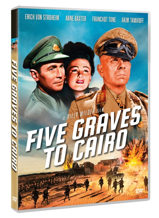 Five Graves to Cairo i gruppen Elektronikk / Lyd & Bilde / TV og tilbehør / Filmer / DVD hos TP E-commerce Nordic AB (C95296)