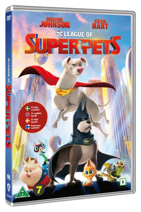 DC Comics DC League of Super-Pets i gruppen Elektronikk / Lyd & Bilde / TV og tilbehør / Filmer / DVD hos TP E-commerce Nordic AB (C95316)