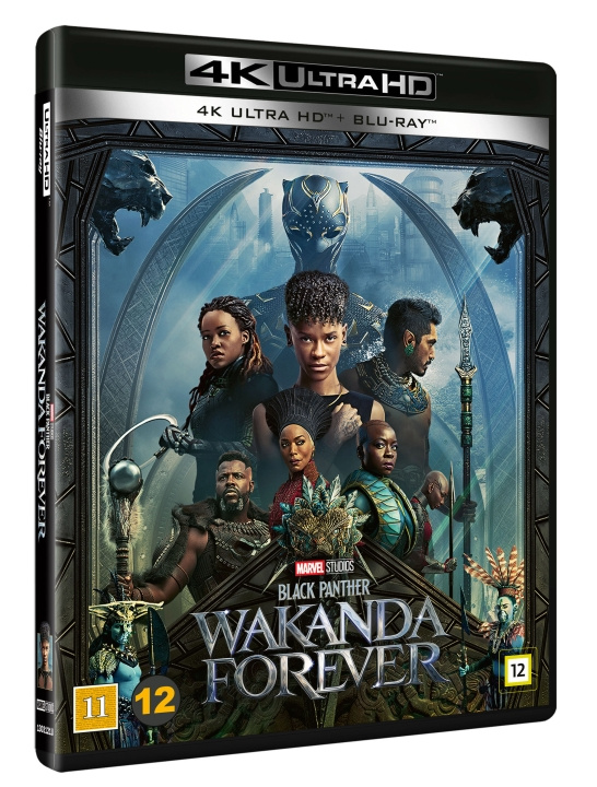 Black Panther: Wakanda Forever Blu-ray 4K UHD i gruppen Elektronikk / Lyd & Bilde / TV og tilbehør / Filmer / Blu-ray hos TP E-commerce Nordic AB (C95319)