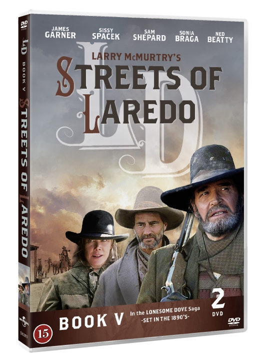 Streets Of Laredo (Mini series – 2 DVD box - book V) i gruppen Elektronikk / Lyd & Bilde / TV og tilbehør / Filmer / DVD hos TP E-commerce Nordic AB (C95344)