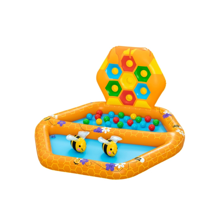 Bestway Lil\' Beehive Babybasseng og ballbinge 2 i 1 (52639) i gruppen LEKER, BARN OG BABY / Uteleker / Badeleker hos TP E-commerce Nordic AB (C95349)