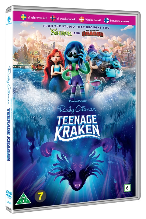 Ruby Gillman, Teenage Kraken (DVD) i gruppen Elektronikk / Lyd & Bilde / TV og tilbehør / Filmer / DVD hos TP E-commerce Nordic AB (C95353)