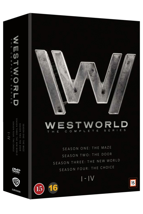 WESTWORLD S1-4 (DVD) i gruppen Elektronikk / Lyd & Bilde / TV og tilbehør / Filmer / DVD hos TP E-commerce Nordic AB (C95355)