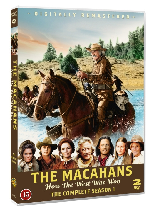 The Macahans - How The West Was Won season 1 i gruppen Elektronikk / Lyd & Bilde / TV og tilbehør / Filmer / DVD hos TP E-commerce Nordic AB (C95396)