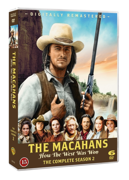 The Macahans - How The West Was Won season 2 i gruppen Elektronikk / Lyd & Bilde / TV og tilbehør / Filmer / DVD hos TP E-commerce Nordic AB (C95397)