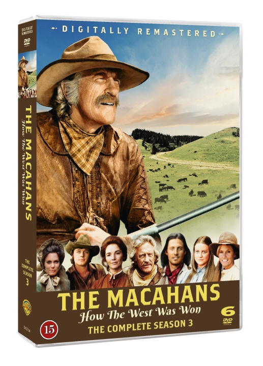 The Macahans - How The West Was Won season 3 i gruppen Elektronikk / Lyd & Bilde / TV og tilbehør / Filmer / DVD hos TP E-commerce Nordic AB (C95398)