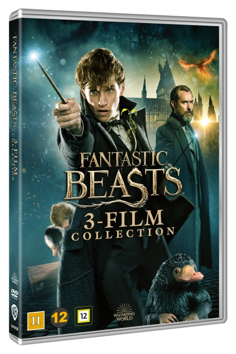 Fantastic Beasts 1-3 Film Collection (DVD) i gruppen Elektronikk / Lyd & Bilde / TV og tilbehør / Filmer / DVD hos TP E-commerce Nordic AB (C95401)