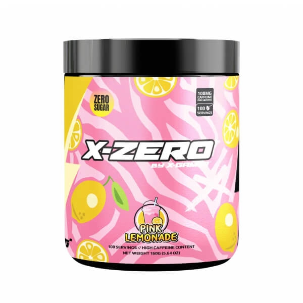 X-GAMER X-Zero 160 gram Pink Lemonade i gruppen Datautstyr / GAMING / Energidrikke for gamere hos TP E-commerce Nordic AB (C95413)