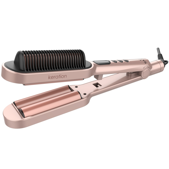 GA.MA Keration Waver & Brush Styler GI1901 i gruppen HELSE OG SKJØNNHET / Hår & styling / Stylingverktøy / Krølltenger hos TP E-commerce Nordic AB (C95444)