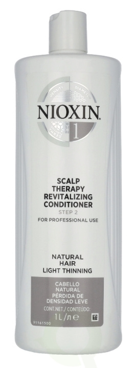 Nioxin System 1 Scalp Revitaliser Conditioner 1000 ml Step 2 i gruppen HELSE OG SKJØNNHET / Hår & styling / Hårpleie / Balsam hos TP E-commerce Nordic AB (C95525)