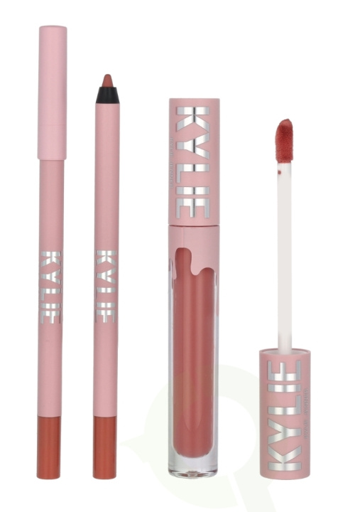 Kylie Jenner Kylie By Kylie Jenner Matte Lip Kit 4.1 ml #354 - Matte Liquid Lipstick 3ml/Lip Liner 1,1gr i gruppen HELSE OG SKJØNNHET / Makeup / Lepper / Leppestift hos TP E-commerce Nordic AB (C95693)