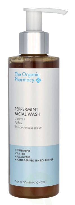 The Organic Pharmacy Peppermint Facial Wash 200 ml i gruppen HELSE OG SKJØNNHET / Hudpleie / Ansikt / Rengjøring hos TP E-commerce Nordic AB (C95701)