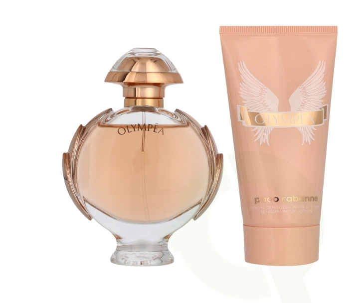 Paco Rabanne Olympea Giftset 125 ml Edp Spray 50ml/ Body Lotion 75ml i gruppen HELSE OG SKJØNNHET / Gavesett / Gavesett for henne hos TP E-commerce Nordic AB (C95731)