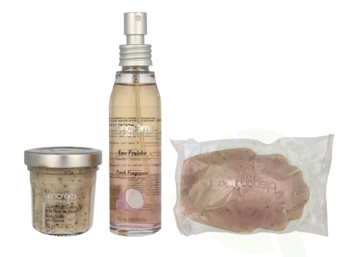 Blancreme Season Essentials Set - Coconut & Lychee 160 ml Fresh Fragrance 50ml/Soap 70gr/Body Scrub 40ml i gruppen HELSE OG SKJØNNHET / Gavesett / Gavesett for henne hos TP E-commerce Nordic AB (C95738)