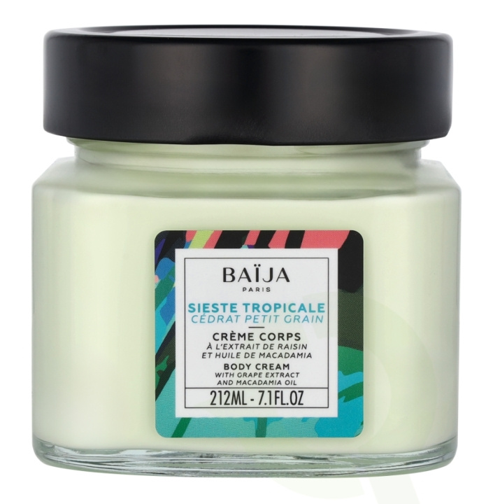 Baija Paris Baija Sieste Tropicale Body Cream 212 ml Citron Petit Grain i gruppen HELSE OG SKJØNNHET / Hudpleie / Kroppspleie / Body lotion hos TP E-commerce Nordic AB (C95746)