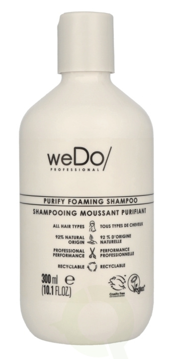 weDo/ Purifying Foaming Shampoo 300 ml i gruppen HELSE OG SKJØNNHET / Hår & styling / Hårpleie / Sjampo hos TP E-commerce Nordic AB (C95782)