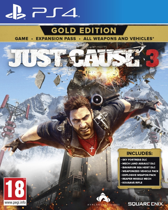 Just Cause 3 - Gold Edition (PS4) i gruppen Elektronikk / TV-spill & tilbehør / Sony PlayStation 4 / Spill hos TP E-commerce Nordic AB (C95801)