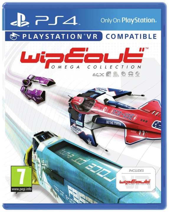 WipEout: Omega Collection (PS4) i gruppen Elektronikk / TV-spill & tilbehør / Sony PlayStation 4 / Spill hos TP E-commerce Nordic AB (C95804)