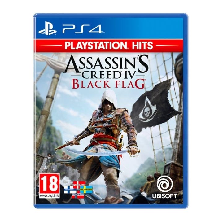 Assassin\'s Creed IV (4) Black Flag (Playstation Hits) (Nordic) (PS4) i gruppen Elektronikk / TV-spill & tilbehør / Sony PlayStation 4 / Spill hos TP E-commerce Nordic AB (C95855)