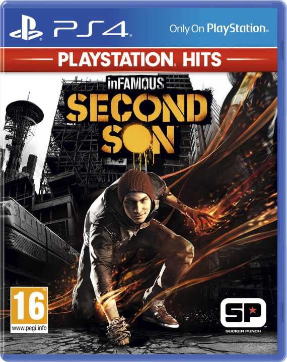 inFAMOUS: Second Son (Playstation Hits) (PS4) i gruppen Elektronikk / TV-spill & tilbehør / Sony PlayStation 4 / Spill hos TP E-commerce Nordic AB (C95859)