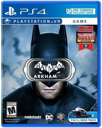 BATMAN : Arkham VR (Import) (PS4) i gruppen Elektronikk / TV-spill & tilbehør / Sony PlayStation 4 / Spill hos TP E-commerce Nordic AB (C95873)