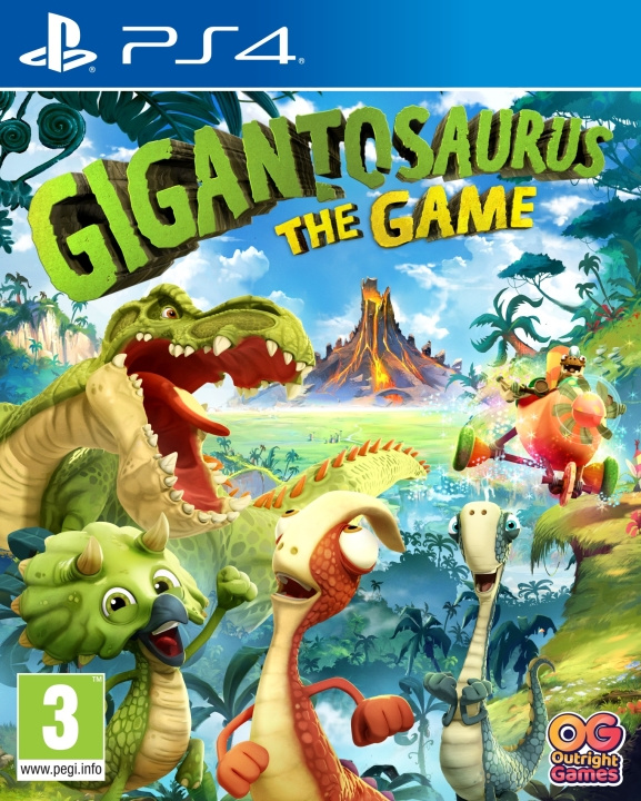 Gigantosaurus: The Game (PS4) i gruppen Elektronikk / TV-spill & tilbehør / Sony PlayStation 4 / Spill hos TP E-commerce Nordic AB (C95912)