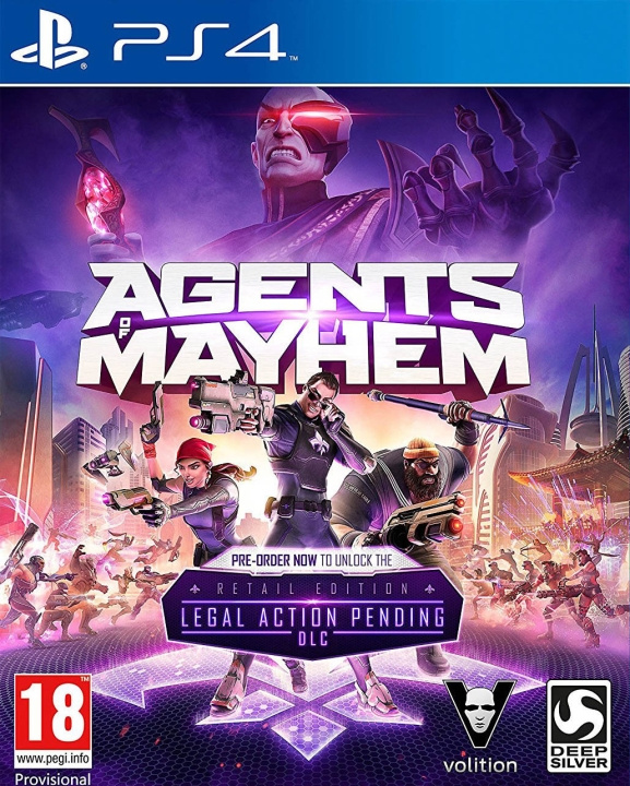 Agents of Mayhem Retail Edition (PS4) i gruppen Elektronikk / TV-spill & tilbehør / Sony PlayStation 4 / Spill hos TP E-commerce Nordic AB (C95962)