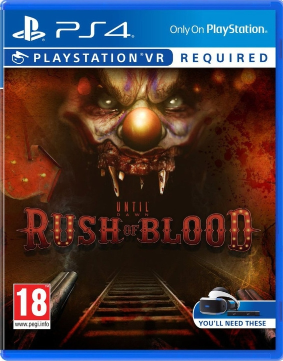 Until Dawn: Rush of Blood (UK) (VR) (PS4) i gruppen Elektronikk / TV-spill & tilbehør / Sony PlayStation 4 / Spill hos TP E-commerce Nordic AB (C95981)