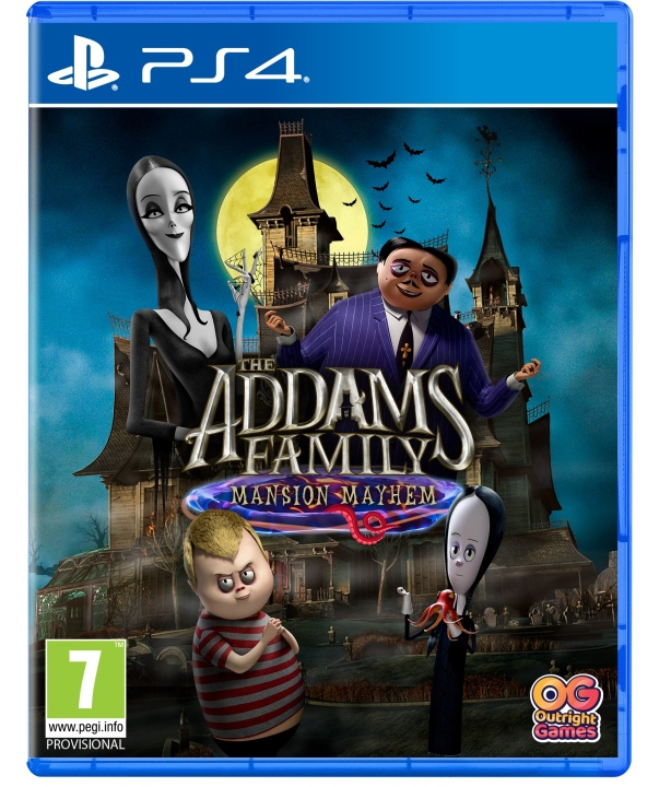 The Addams\'s Family: Mansion Mayhem (PS4) i gruppen Elektronikk / TV-spill & tilbehør / Sony PlayStation 4 / Spill hos TP E-commerce Nordic AB (C96007)