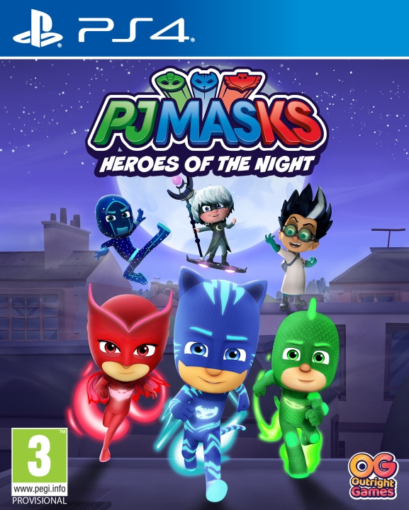 PJ Masks: Heroes of the Night (PS4) i gruppen Elektronikk / TV-spill & tilbehør / Sony PlayStation 4 / Spill hos TP E-commerce Nordic AB (C96008)