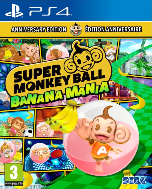 Super Monkey Ball Banana Mania (PS4) i gruppen Elektronikk / TV-spill & tilbehør / Sony PlayStation 4 / Spill hos TP E-commerce Nordic AB (C96017)