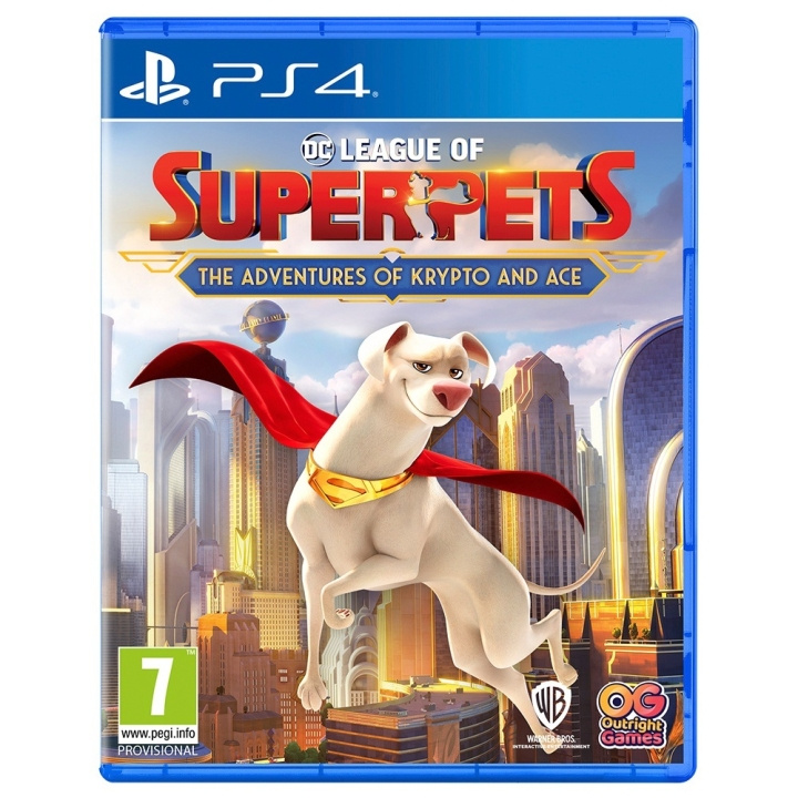 DC League of Super-Pets: The Adventures of Krypto and Ace (PS4) i gruppen Elektronikk / TV-spill & tilbehør / Sony PlayStation 4 / Spill hos TP E-commerce Nordic AB (C96067)