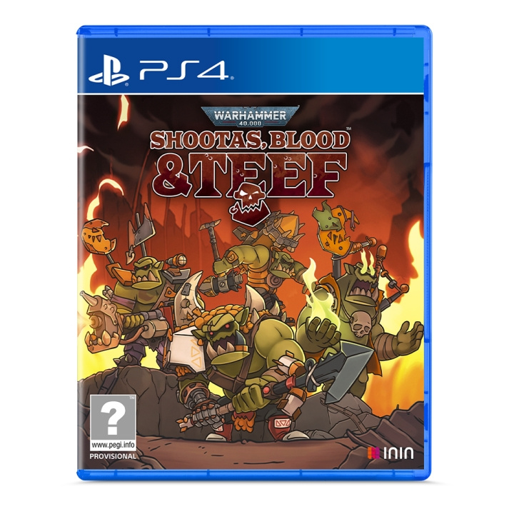 WARHAMMER 40,000: SHOOTAS, BLOOD & TEEF (PS4) i gruppen Elektronikk / TV-spill & tilbehør / Sony PlayStation 4 / Spill hos TP E-commerce Nordic AB (C96117)