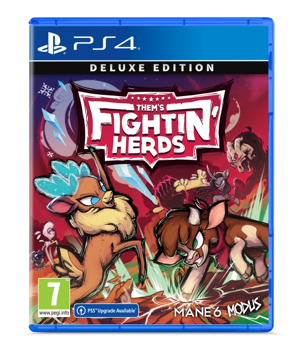 Them\'s Fightin\' Herds (Deluxe Edition) (PS4) i gruppen Elektronikk / TV-spill & tilbehør / Sony PlayStation 4 / Spill hos TP E-commerce Nordic AB (C96123)