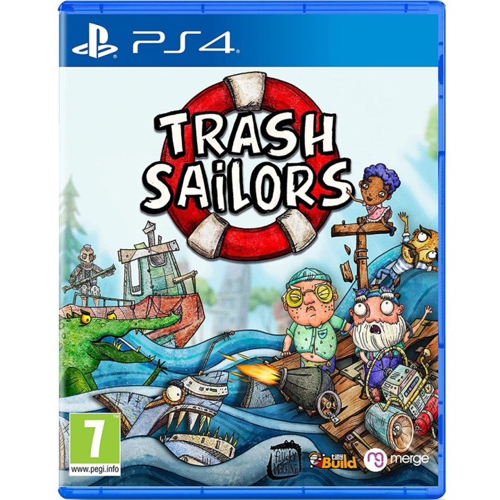 Trash Sailors (PS4) i gruppen Elektronikk / TV-spill & tilbehør / Sony PlayStation 4 / Spill hos TP E-commerce Nordic AB (C96135)