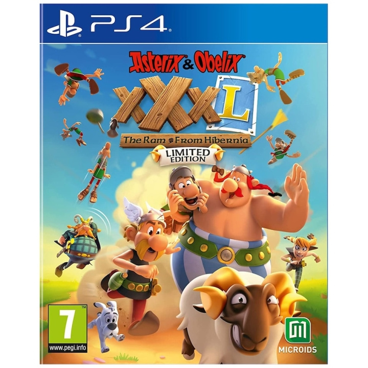 Asterix & Obelix XXXL: The Ram From Hibernia (Limited Edition) (PS4) i gruppen Elektronikk / TV-spill & tilbehør / Sony PlayStation 4 / Spill hos TP E-commerce Nordic AB (C96151)