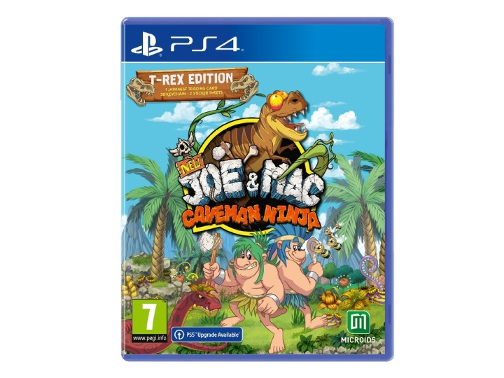 New Joe & Mac: Caveman Ninja (Limited Edition) (PS4) i gruppen Elektronikk / TV-spill & tilbehør / Sony PlayStation 4 / Spill hos TP E-commerce Nordic AB (C96172)