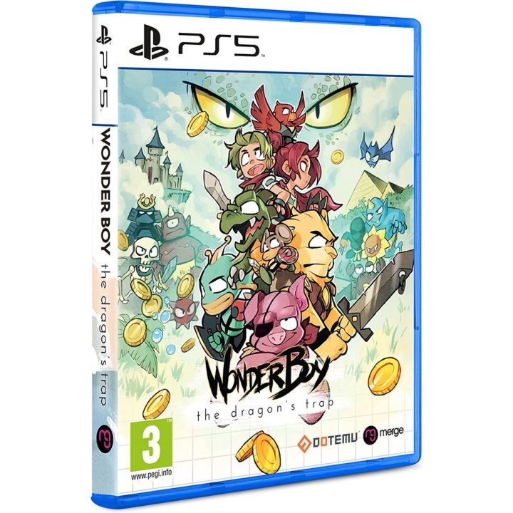 Wonder Boy: The Dragon\'s Trap (PS5) i gruppen Elektronikk / TV-spill & tilbehør / Sony PlayStation 5 / Spill hos TP E-commerce Nordic AB (C96177)