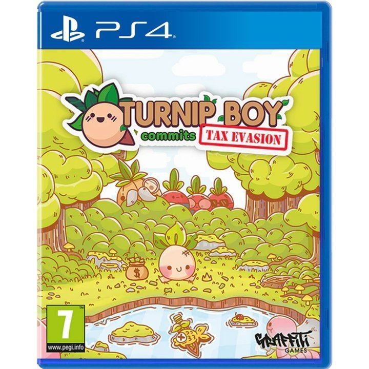 TURNIP BOY Commits Tax Evasion (PS4) i gruppen Elektronikk / TV-spill & tilbehør / Sony PlayStation 4 / Spill hos TP E-commerce Nordic AB (C96221)