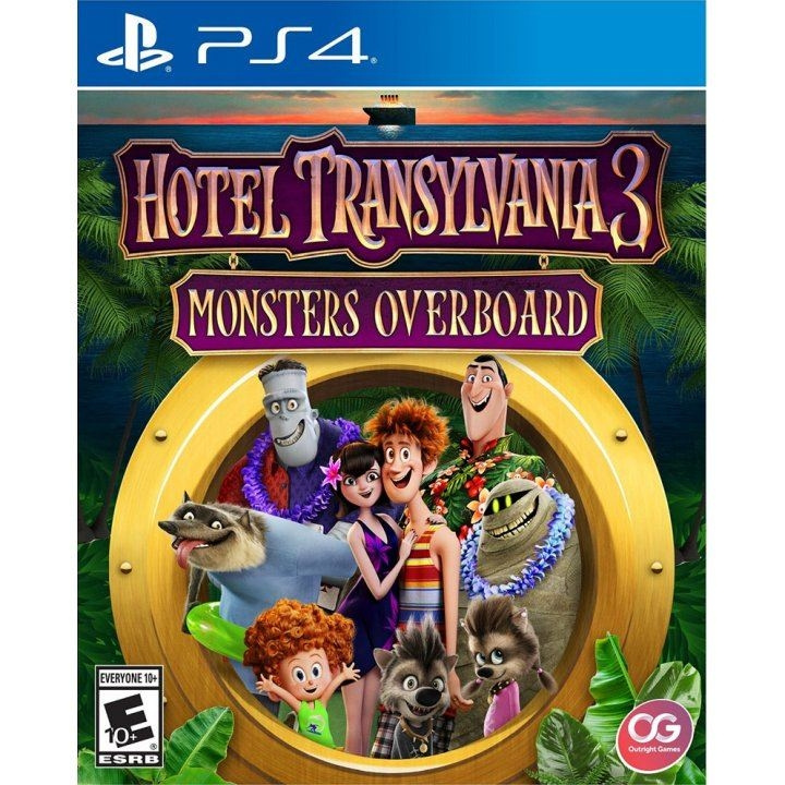 Hotel Transylvania 3: Monsters Overboard (Import) (PS4) i gruppen Elektronikk / TV-spill & tilbehør / Sony PlayStation 4 / Spill hos TP E-commerce Nordic AB (C96260)