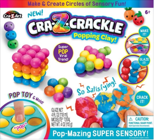 CraZart Modellvoks med pop-sensasjon (25086) i gruppen LEKER, BARN OG BABY / Leker / Eksperiment & DIY hos TP E-commerce Nordic AB (C96261)